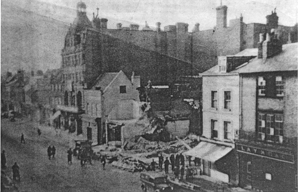 The Bombing of Newmarket High Street 1941