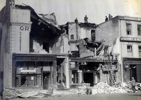 The Bombing of Newmarket High Street 1941